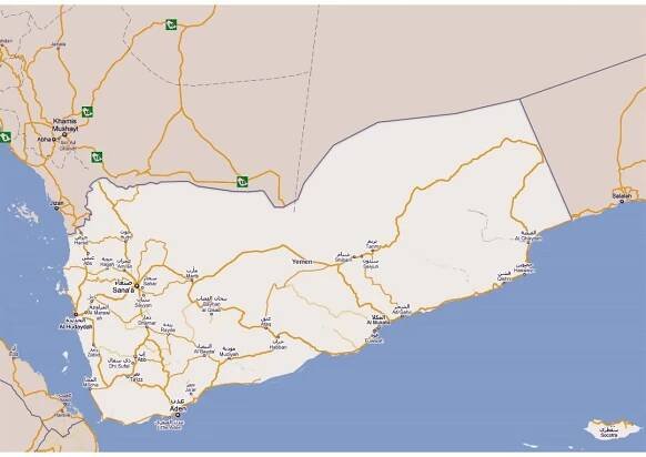 Maps of Yemen | Collection of maps of Yemen | Asia | Mapsland | Maps of the World