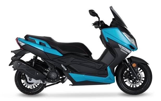 Skútr MAXON OPTIMUS 125 - EURO 5+, modrý