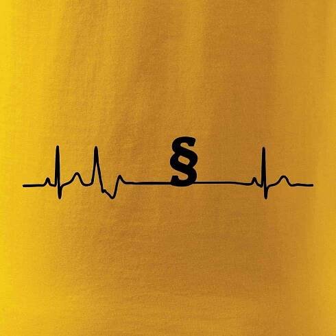 Paragraf EKG - právník a advokát - Triko s dlouhým rukávem FIT-T long sleeve