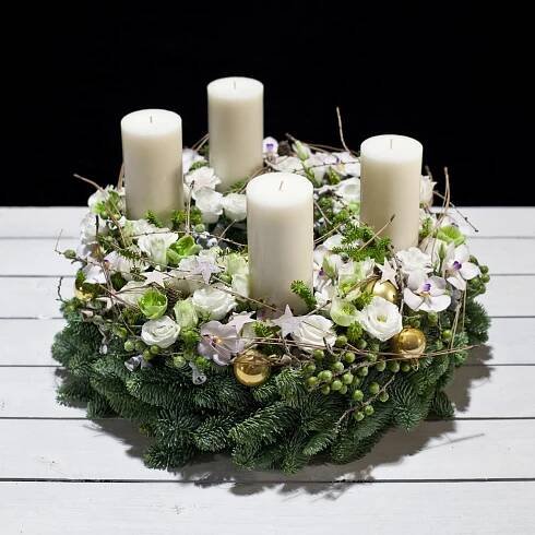 Adventní věnce | Flowers-Gardens.cz