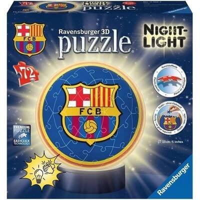 Ravensburger 3D puzzleball Svítící FC Barcelona 72 ks