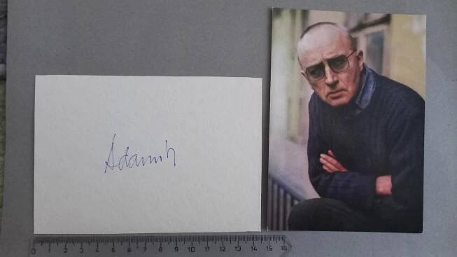 Podpis, autogram JIŘÍ ADAMÍRA, herec