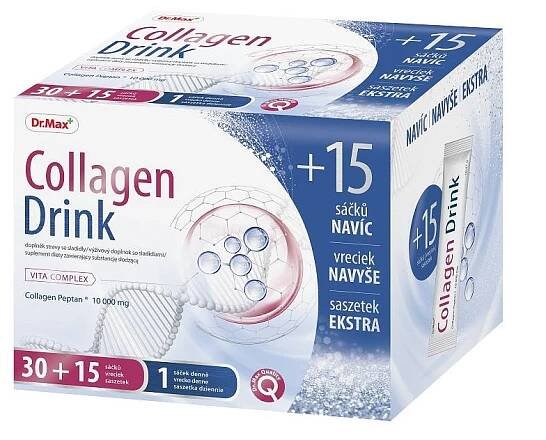 Dr.Max Collagen Drink dárkové balení 30+15 sáčků