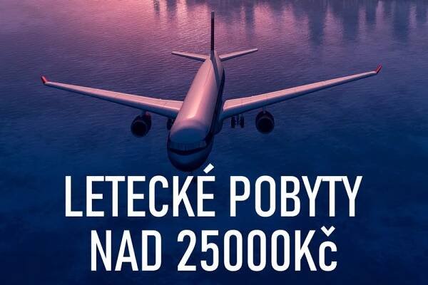 Letecké pobyty nad 25000Kč