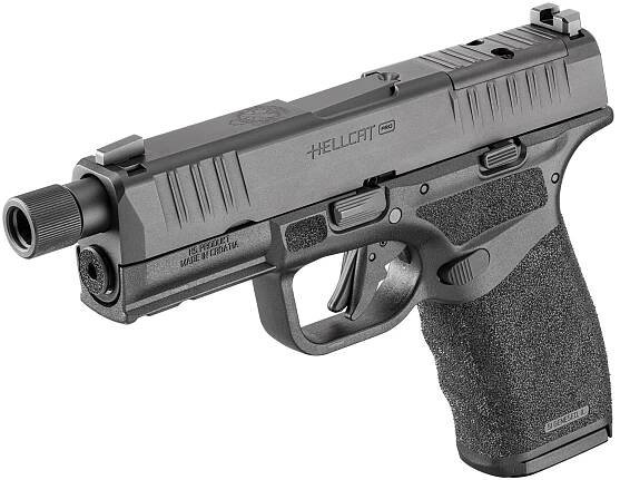 Samonabíjecí pistole Springfield HS H11 Hellcat PRO OSP TB 9 mm Luger černá (hlaveň se závitem) | Zbraně a střelivo 