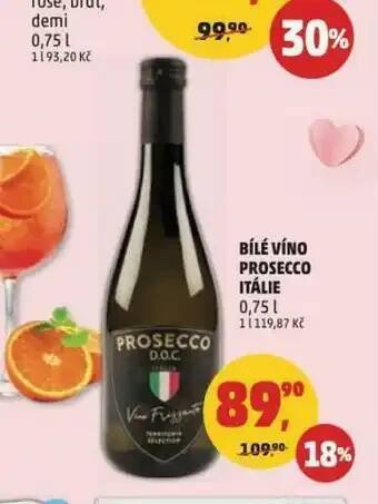 Penny Market Bílé víno prosecco itálie nabídka