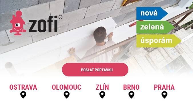 Dotace na zateplení pro rodinné domy | ZOFI - Specialista na zateplení fasád