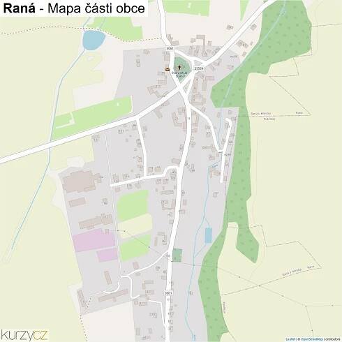 Raná - mapy | Kurzy.cz
