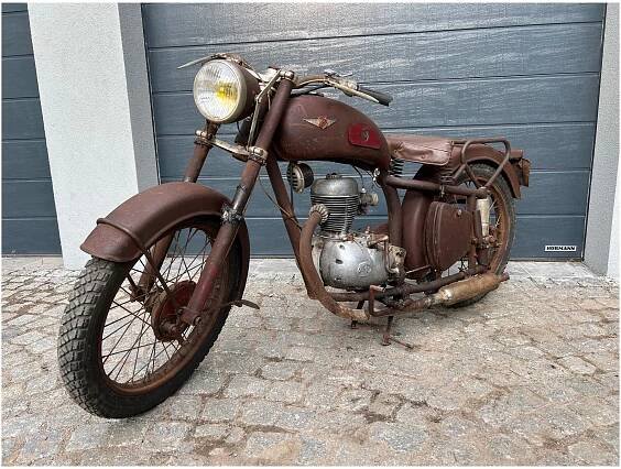 Motocykl Gima - Atelier Fiala