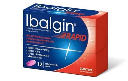 Ibalgin Rapid 12 tablet - Lékárna Damona