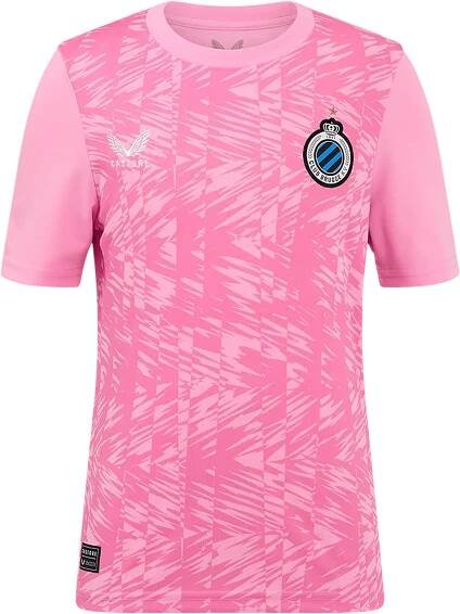 Dětský brankářský dres s krátkým rukávem Castore Club Brugge KV 2024/25
