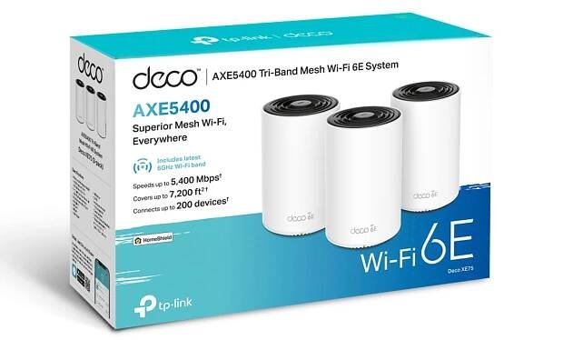 TP-Link Deco XE75, 3ks
