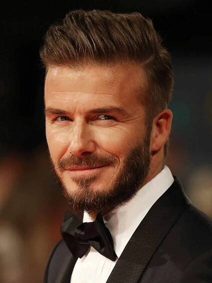 David Beckham attends the EE British Academy Film Awards at The Royal Opera House on February 8, 2015 in London, England