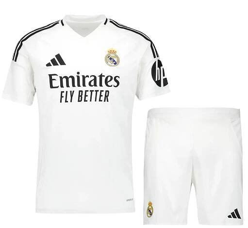 Dres Real Madrid 2024/2025 - set - domáci - detský - potlač zadarmo - Fanworld.sk