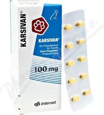 Karsivan 100 mg 60 tbl