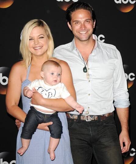 Kirsten Storms, Daughter Harper Barash, Brandon BarashDisney/ ABC Televison Group Summer Press TourBeverly Hilton HotelBeverly Hills, CA7/15/14 © Jill Johnson/jpistudios.com310-657-9661