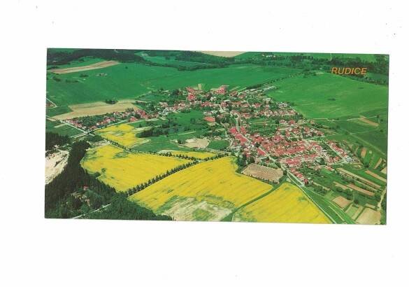 Rudice D13 letecký 210 x 105 mm Jedovnice Adamov Kuřim Blansko