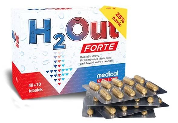 MEDICAL SWISS H2Out forte 40 + 10 tobolek