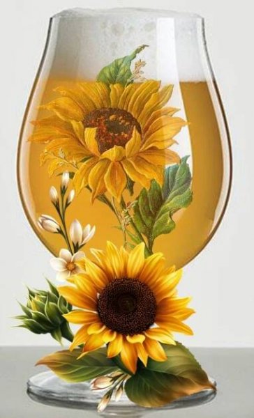 Pin de Claudia Pignattai em Girasoli | Ilustração de girassol, Pintura de girassol, Arte girassol