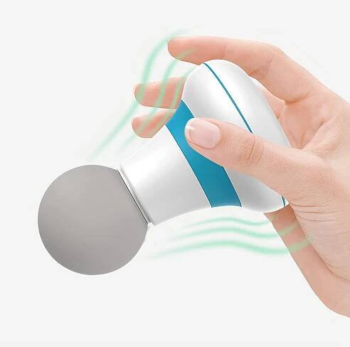 Portable Handheld Massager Wand, 6 Vibration *, USB Rechargeable Lithium Battery, Unscented Mini Electric Massage Tool for Neck, Shoulder, Back