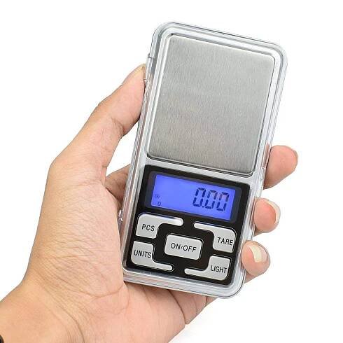 Digitálna vrecková mini-váha 200g (presnosť 0,01g) 5