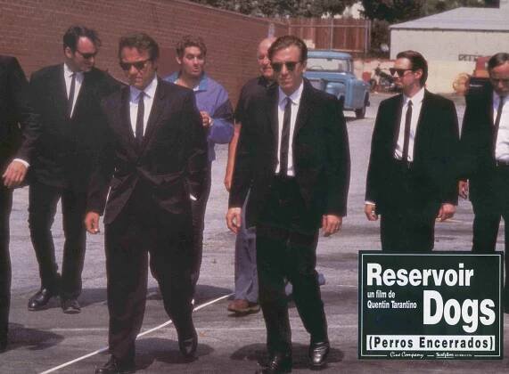 Quentin Tarantino, Harvey Keitel, Chris Penn, Lawrence Tierney, Tim Roth, Steve Buscemi - Gauneři - Fotosky