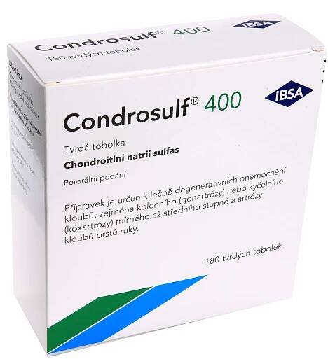CONDROSULF 400MG Tvrdá tobolka 180(3X60)