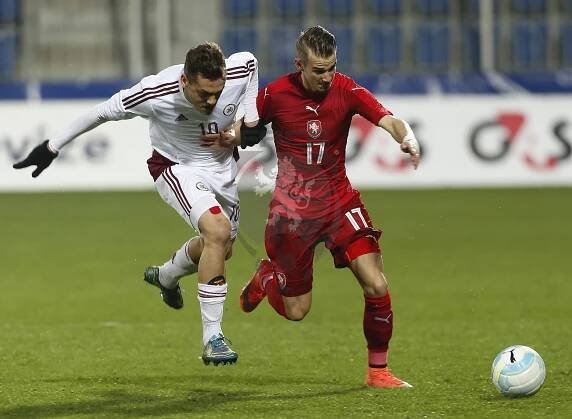 Kvalifikace EURO U21 2017: Česká republika - Lotyšsko 2:1 | Reprezentace | FOTBAL.CZ