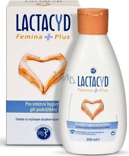 Lactacyd Femina Plus mycí emulze pro intimní hygienu 200 ml