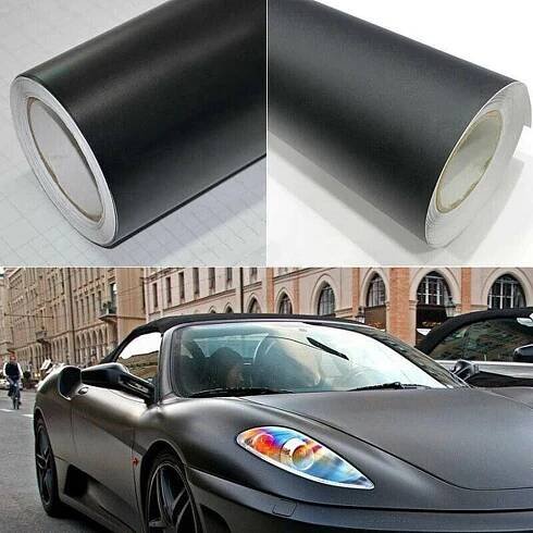 Velikost může řezat auto matnou matnou černou barvu karoserie film auto DIY samolepka auto obtisk