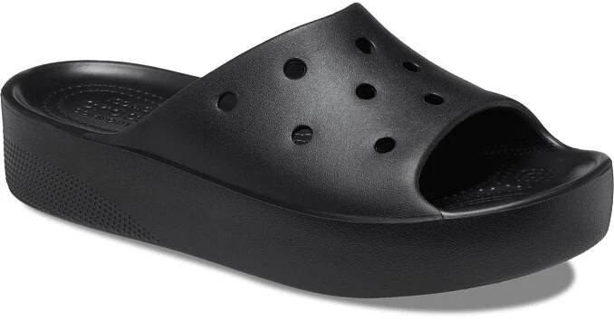 Crocs CLASSIC PLATFORM SLIDE - Dámské nazouváky - 3
