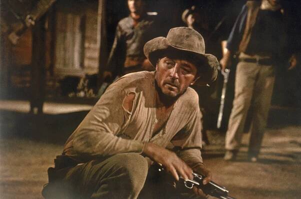 Rekordman v počtu hlavních rolí a ikona westernu John Wayne ve filmu El Dorado