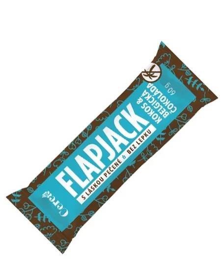 Flapjack-tyčinka-kokos-belgická-čokoláda-Cerea-60-g