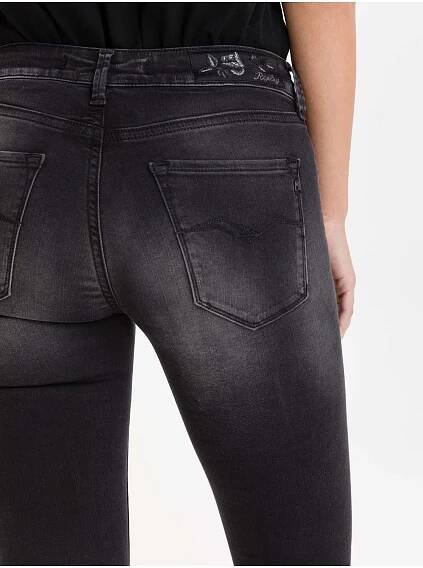 Replay Černé dámské slim fit džíny Replay