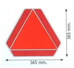 Trojúhelník výstražný - pro pomalá vozidla - ProfiTruck-shop autopříslušenství, s.r.o.