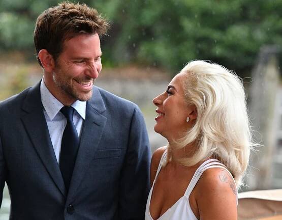 Bradley Cooper Says He Was 'Very Lucky' to Have Lady Gaga in 'A Star Is Born'