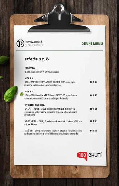 Denní menu jpeg – Pivovarská Starobrno
