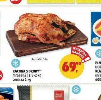 Penny Market Kachna s droby nabídka