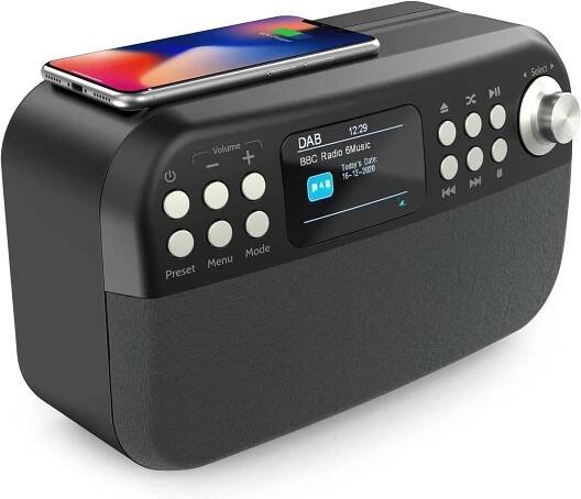 i-box Suffle - CD přehrávač, DAB+ / DAB rádio, FM rádio, Bluetooth, Aux a MP3 přehrávač - mini HiFi systém