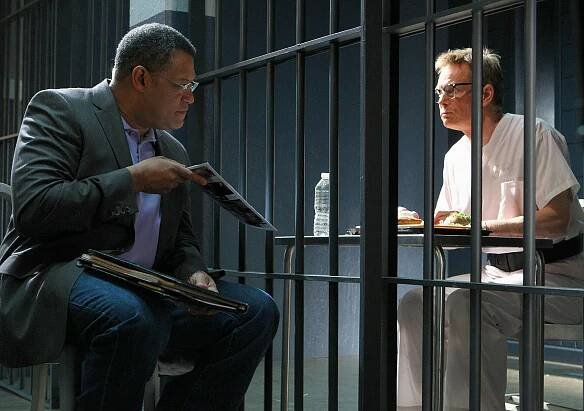 Kriminálka Las Vegas - Řezník Jekyll - Z filmu - Laurence Fishburne, Bill Irwin