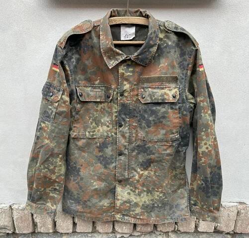 Vojenská maskáčová blůza - Bundeswehr - Sběratelství
