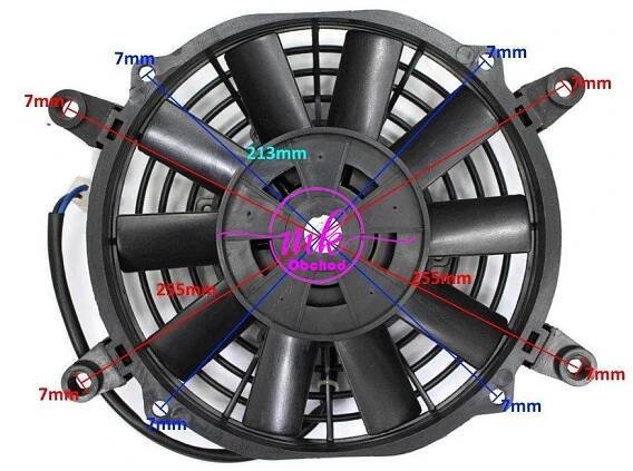 CHLADIČOVÝ VENTILÁTOR ATV 200 FAN-3