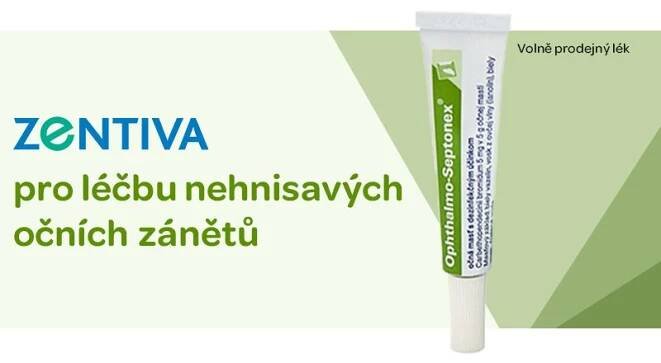Zentiva, Opthalmo-Septomex, nehnisavé záněty očí