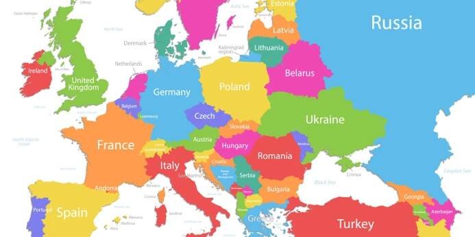 Důsledek mnohaletého tvrdošíjného používání výrazu Česká republika: Na mnoha zahraničních mapách jsme uvedeni nesmyslným Czech, protože víc se tam nevejde.