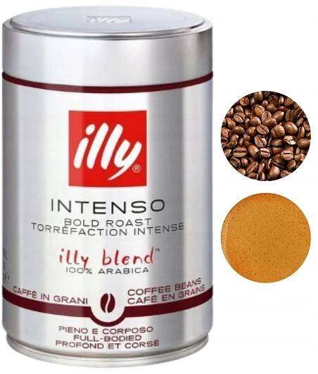 Illy Intenso Bold Roast Arabica káva zrnková káva 250 g EAN (GTIN) 8003753918198