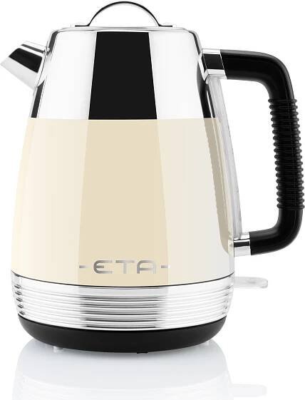 Eta 9186 90040 Storio, 1,7 l, 2150 W, Béžová, Nerezová ocel, Nastavitelný termostat, Indikátor úrovně vody