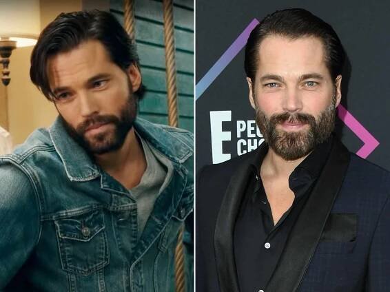 Tim Rozon as Mutt Schitt on Schitt's Creek