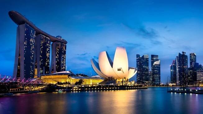 Cityscape in Singapore