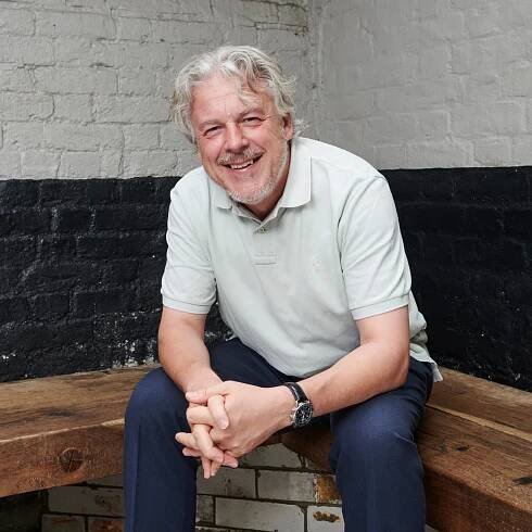 Alan Davies, comedian, actor, and TV presenter.
