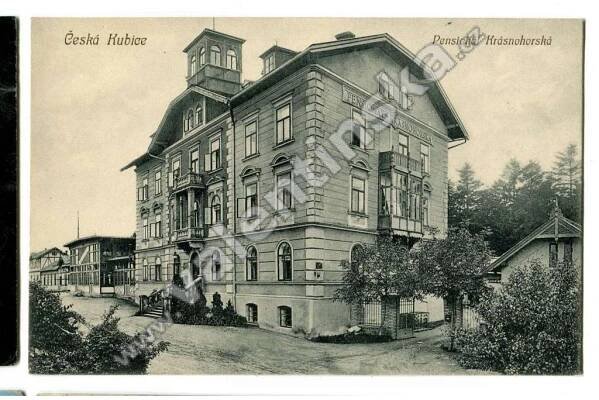 Česká Kubice, hotel,, Domažlice. - Antikvariát Valentinská